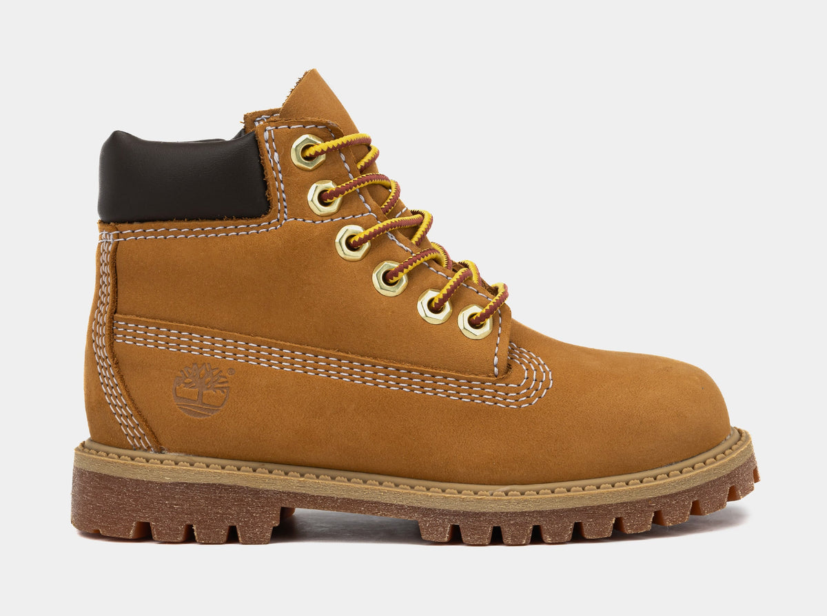 TIMBERLAND 6 Inch Premium Wheat Infant Toddler Boots (Wheat)
