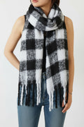 Scarves.net Justine Buffalo Plaid Flannel Scarf